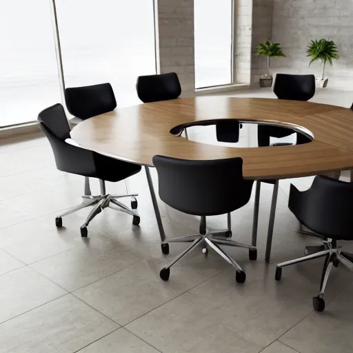 Image similar to inner circle cult around a conference table