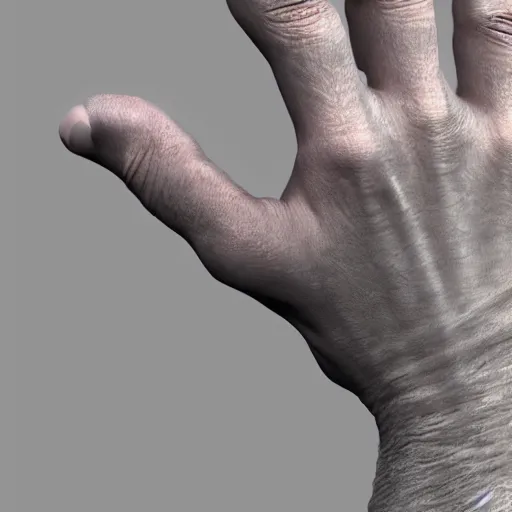 Image similar to highly detailed, photorealistic of human fingers, uhd, 8 k