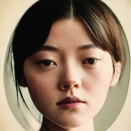 Image similar to a masterpiece portrait photo of a beautiful young woman who looks like a chinese mary elizabeth winstead, symmetrical face