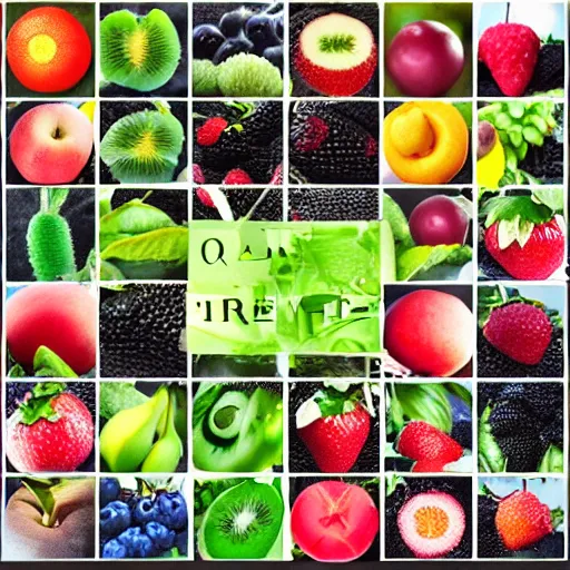 Image similar to instagram template frame made by plants and fruits