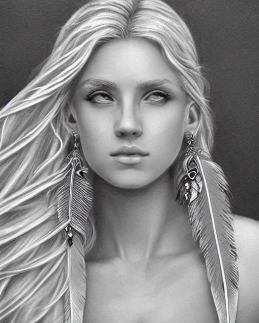 pencil drawing of beautiful greek goddess aphrodite | Stable Diffusion ...