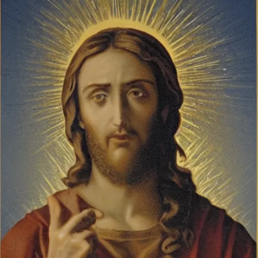 Image similar to jesus burnto onto toast