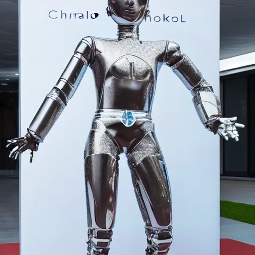 Prompt: shiny skin, humanoid robot, posing like a statue, showing off his muscles, f 1 driver charles leclerc, made of ice, on display, by the pool, a realistic detailed photo of a guy who is an attractive humanoid who is half robot and half humanoid, frozen ice statue, blank stare, who is a male android