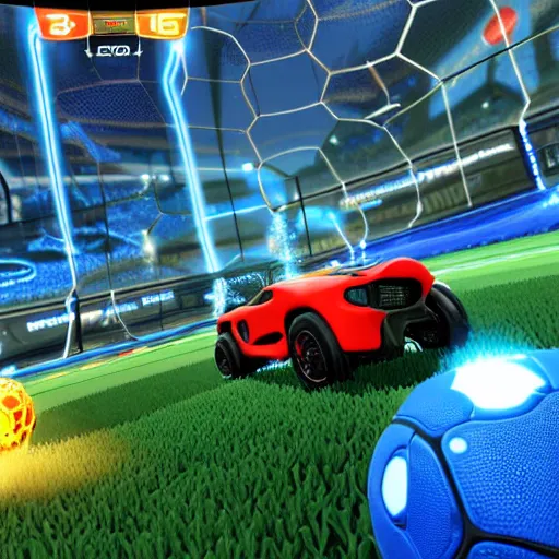 Image similar to rocket league