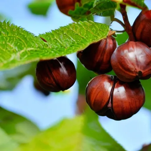 Prompt: Omotoroki chestnut is a chestnut that is produced in Omotoroki, Shizuoka Prefecture