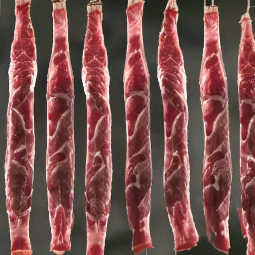 Image similar to flappy labial meat hanging down like curtains, 8 k, cinematic