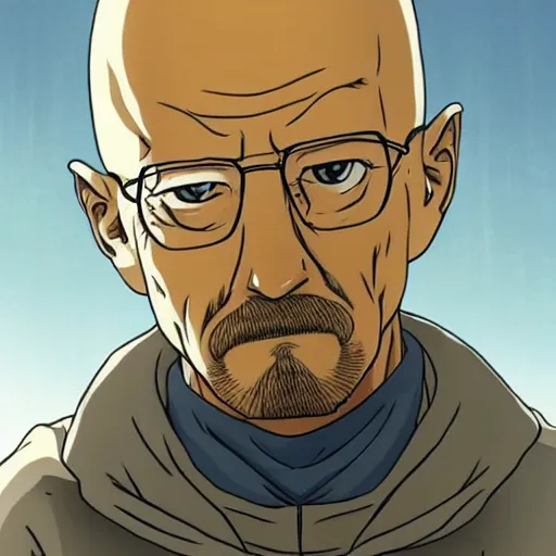 Image similar to saitama as walter white