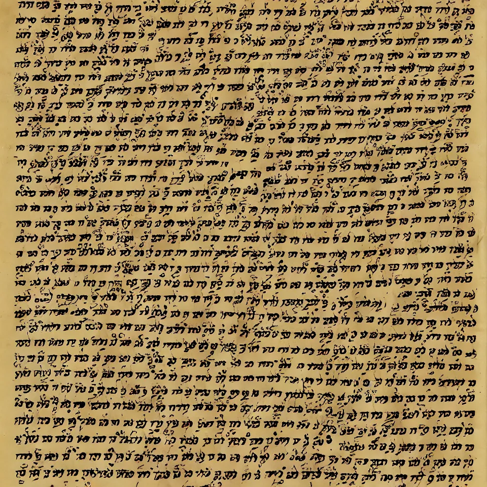 Image similar to constructed script inspired by hebrew and khmer writing