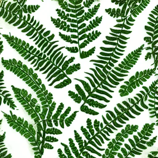 Image similar to green fern, textile print, tileable