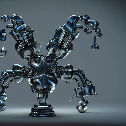 Image similar to mechanical greek hydra with cars as heads, cinematic, diffuse light, rendered in povray