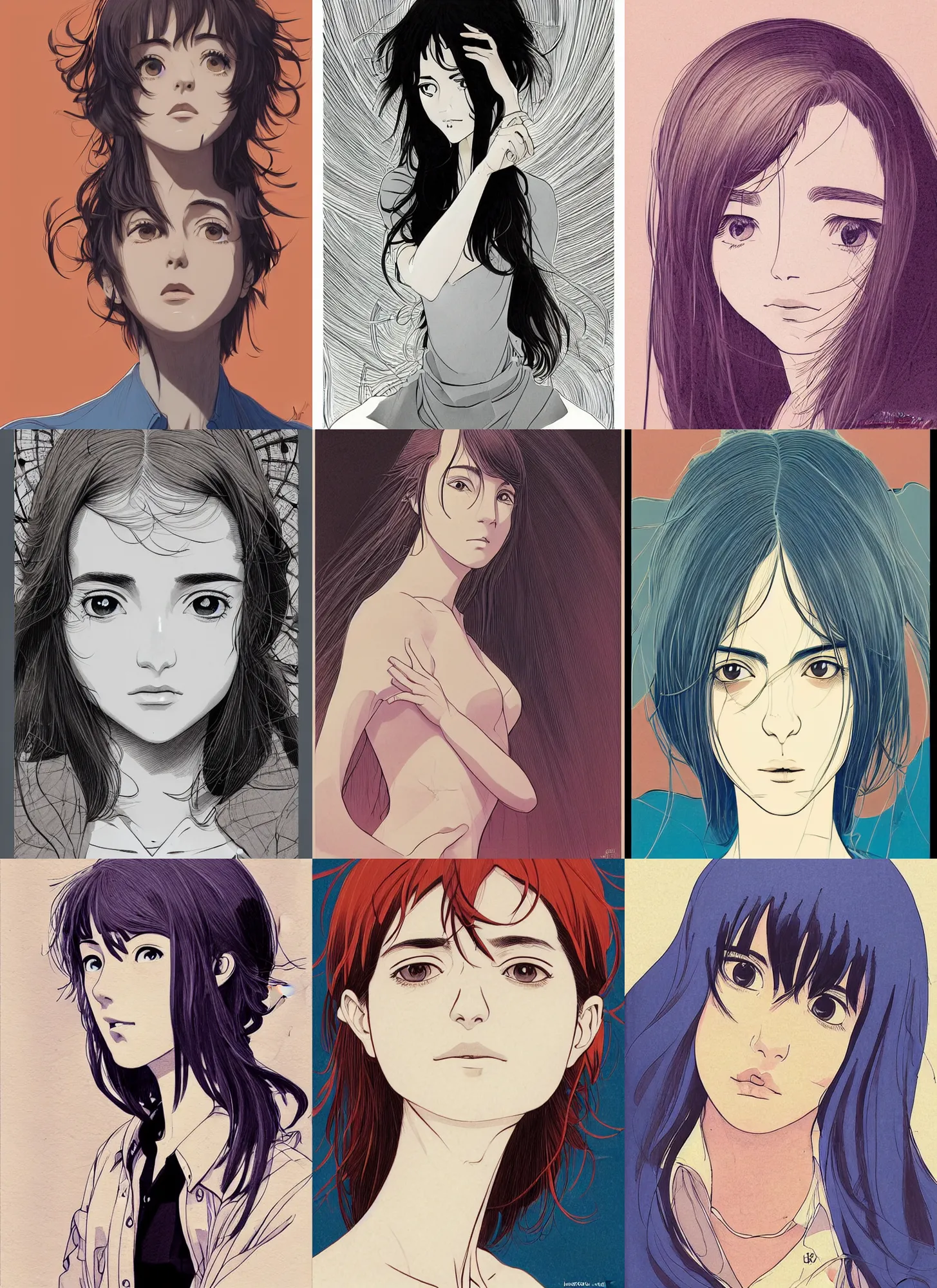 Prompt: un dia de paz! rosabell laurenti sellers, arte koto no ha no niwa, makoto shinkai, moebius, milo manara, hugo pratt, french comic art, semi - realistic anime, portrait, beautiful face, symmetrical face, trending on pixiv, detailed, clean lines, sharp lines, crisp lines, award winning illustration, masterpiece, 4 k