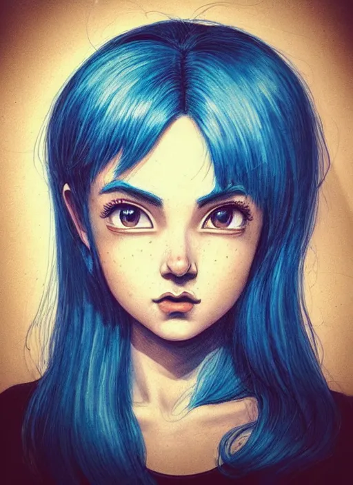 Prompt: highly # detailed portrait of bulma, photographic realistic background, by jose torres, by royal jafarov, by dustin hobert, by joe fenton, by kaethe butcher, trending on instagram, award winning details