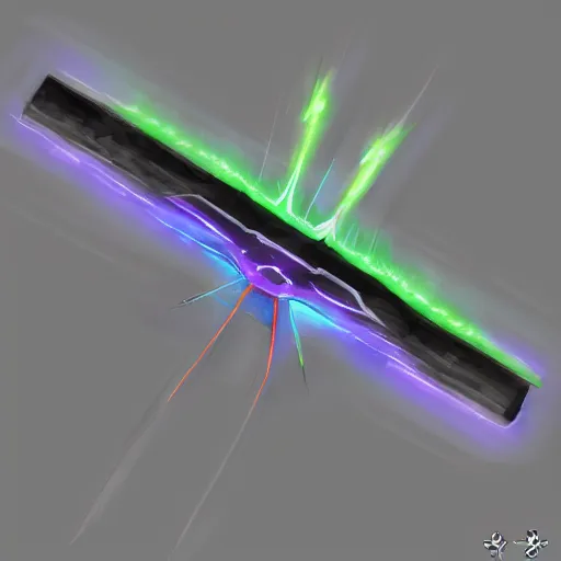 Image similar to energy sword, science fiction, magic item, d & d, concept art,