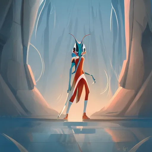 Image similar to ahsoka tano, artstation, elegant, highly detailed, digital painting, concept art, smooth, sharp focus, illustration, art by don bluth and michel ocelot and makoto shinkai and tom whalen and atey ghailan and akihiko yoshida