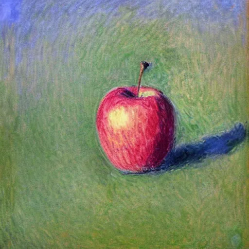 Image similar to apple by monet,