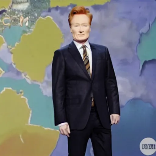 Prompt: conan o'brien