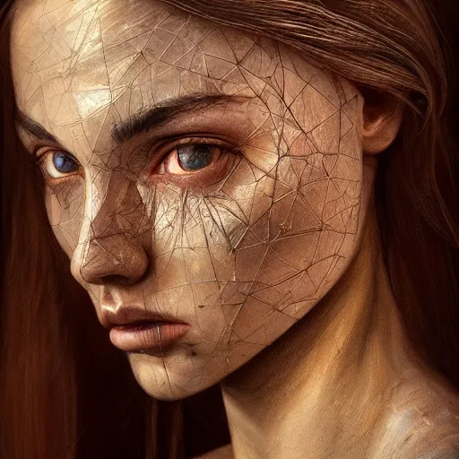 Prompt: hyperrealistic mixed media painting of alphabet, perfect facial symmetry, dim volumetric lighting, 8 k octane beautifully detailed render, post - processing, portrait, extremely hyper - detailed, intricate, epic composition, brown eyes, highly detailed eyes, realistic eyes, cinematic lighting, masterpiece, trending on artstation, very very detailed, masterpiece, stunning,