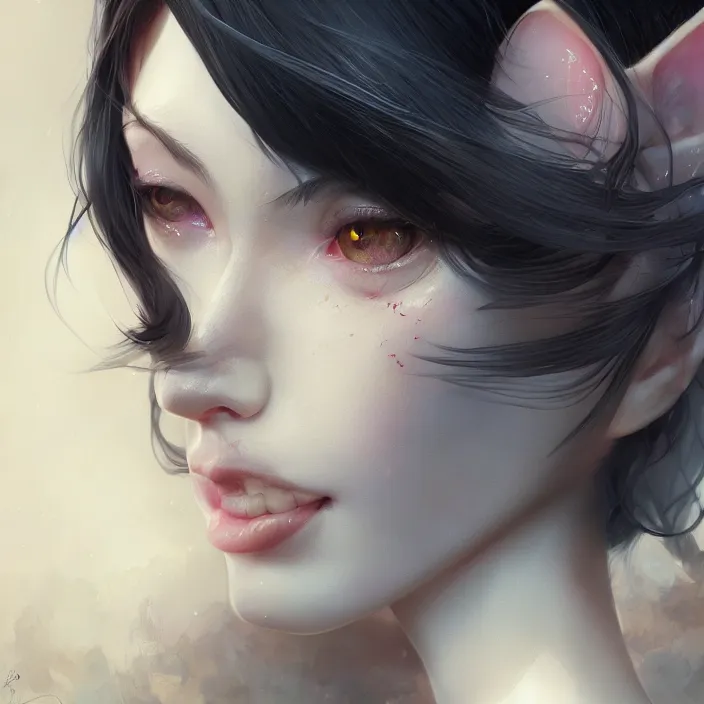 rima mashiro, by tom bagshaw and ilya kuvshinov, rtx, Stable Diffusion