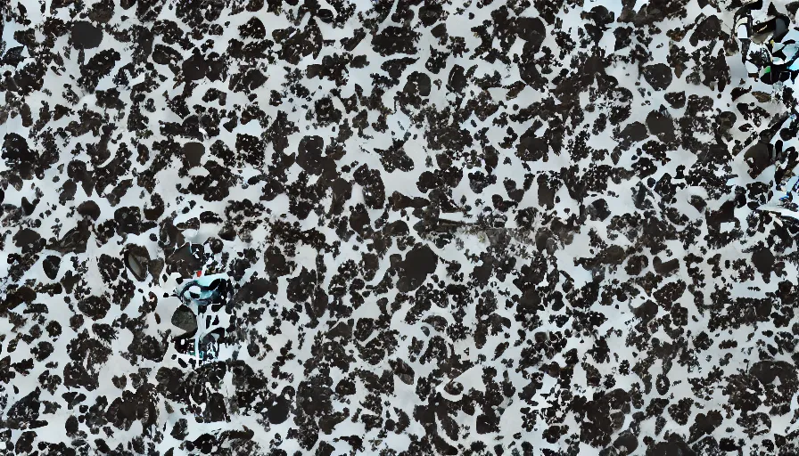 Prompt: pigeon poop on black background seamless texture