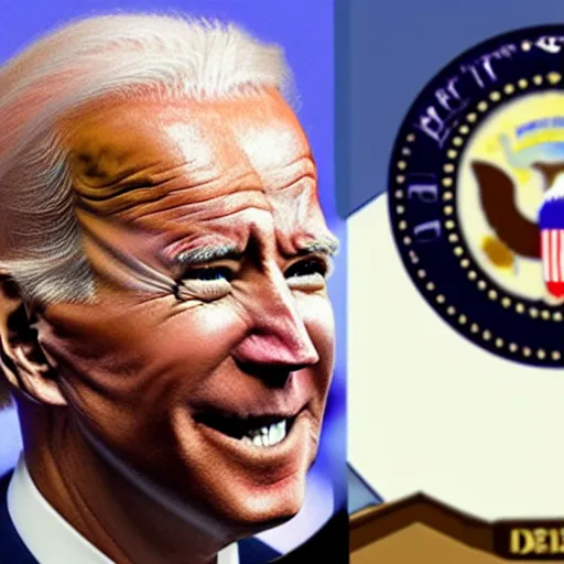 Prompt: Joe Biden\'s fursona