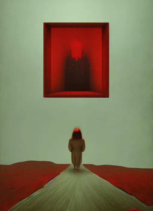 Prompt: twin peaks, book portrait, dalle cooper lost in the red room, in the style of zdzislaw beksinski, hyperrealist, 8 k