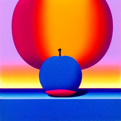 Prompt: fruit by shusei nagaoka, kaws, david rudnick, airbrush on canvas, pastell colours, cell shaded, 8 k