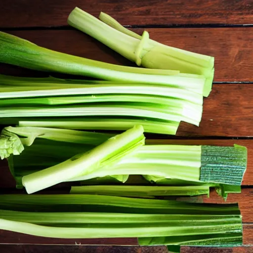 Image similar to among us eats celery