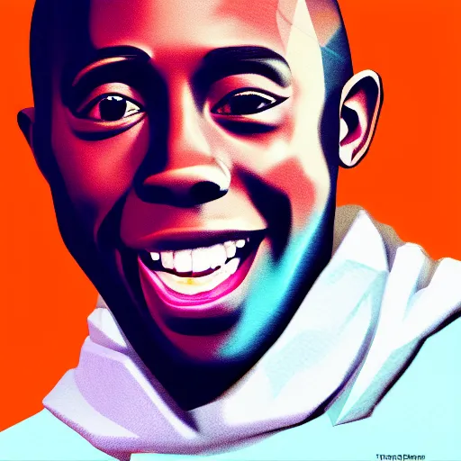 Prompt: low - poly tyler the creator, art station, 4 k 9