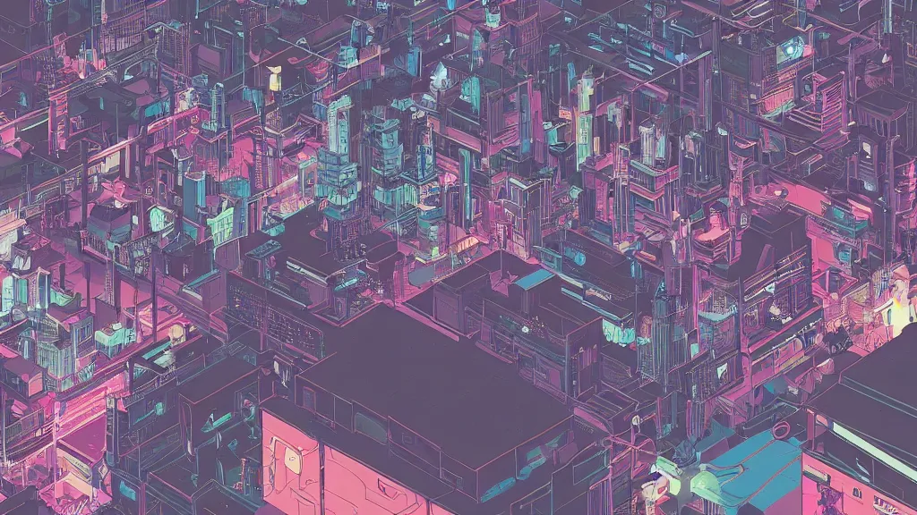 Image similar to a cyberpunk city at night, flying cars Intricate ultradetailed illustration by Tomer Hanuka, by Victo Ngai, by Beeple