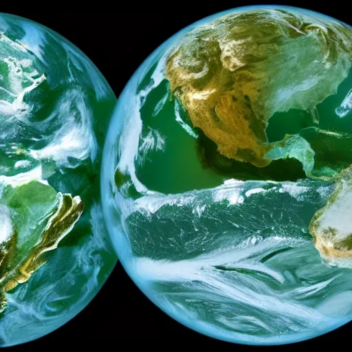 Image similar to xray of earth