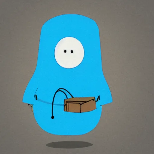 Image similar to a towelie from south park decided to puff