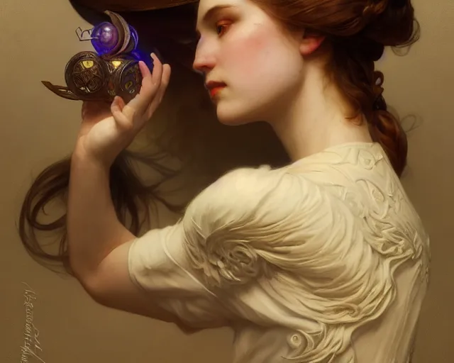 Image similar to photography of firmin baes, deep focus, d & d, fantasy, intricate, elegant, highly detailed, digital painting, artstation, concept art, matte, sharp focus, illustration, hearthstone, art by artgerm and greg rutkowski and alphonse mucha