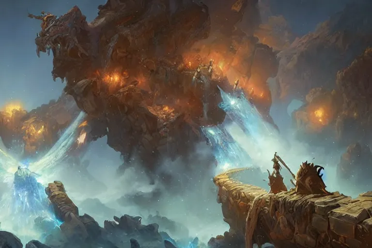 Image similar to origin of life, hearthstone art style, epic fantasy style art by Craig Mullins, fantasy epic digital art, epic fantasy card game art by Greg Rutkowski