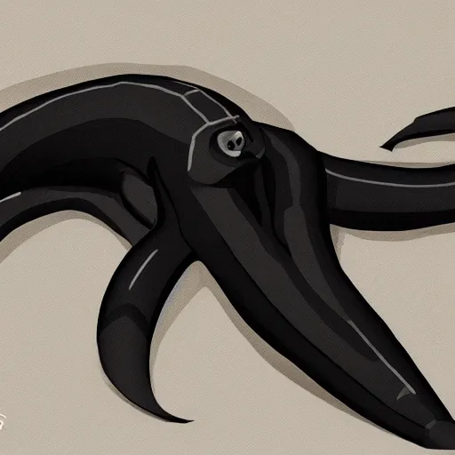 Image similar to octupus minimalistic concept art by afshar petros aoshima chiho caldwell clyde, matte background, sharp contours, minimalist, trending on artstation, 8 k