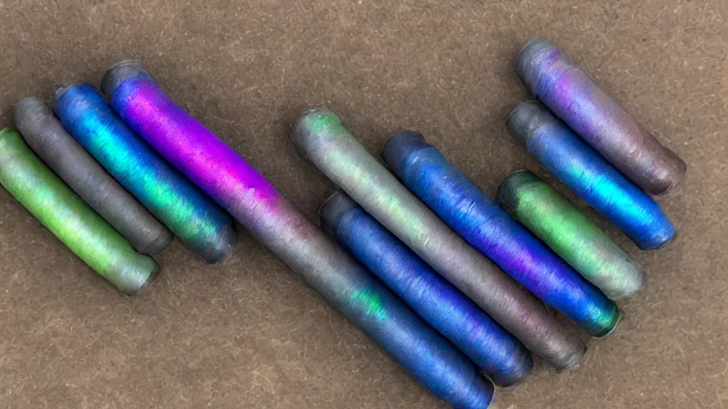 Prompt: iridescent all - too - common inky gripper