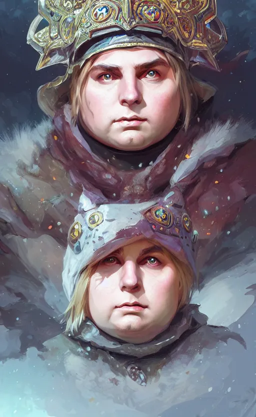 Prompt: eric cartman, d & d, fantasy, intricate and very beautiful and highly detailed, elegant, digital painting, artstation, concept art, matte, smooth and sharp focus, illustration, art by tian zi and wlop and alsphonse mucha and artgerm and greg rutkowski