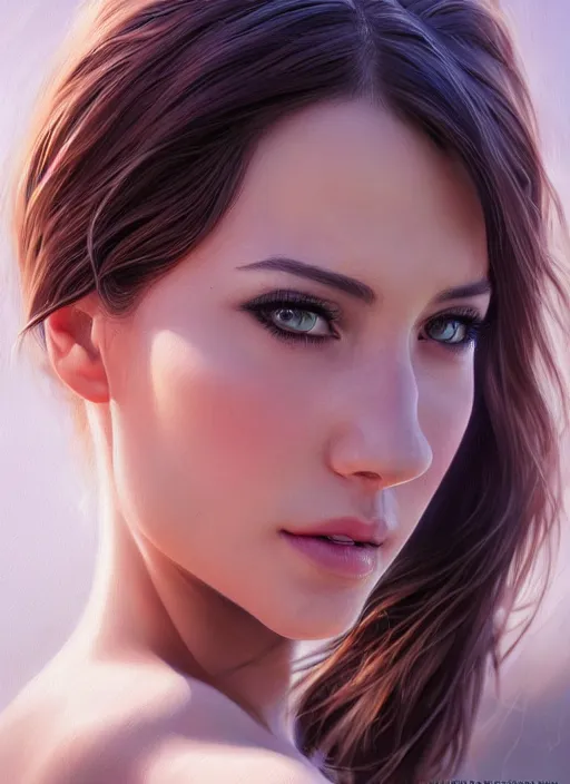 Image similar to photo of a gorgeous young woman in the style of stefan kostic, realistic, sharp focus, 8 k high definition, insanely detailed, intricate, elegant, art by stanley lau and artgerm