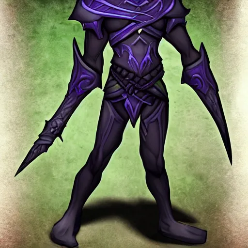 Image similar to D&D drow dark elf