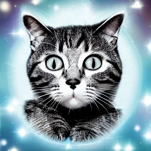 Image similar to the cat from outer space