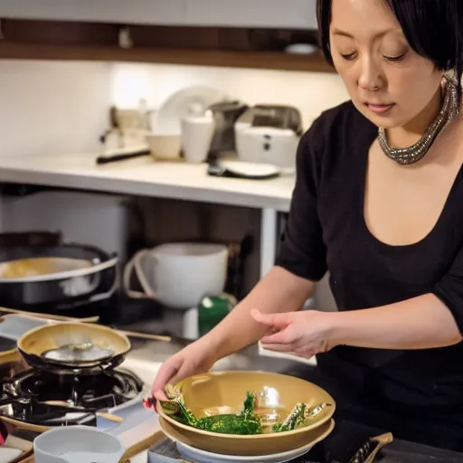 Image similar to emmymadeinjapan cooking, 8k