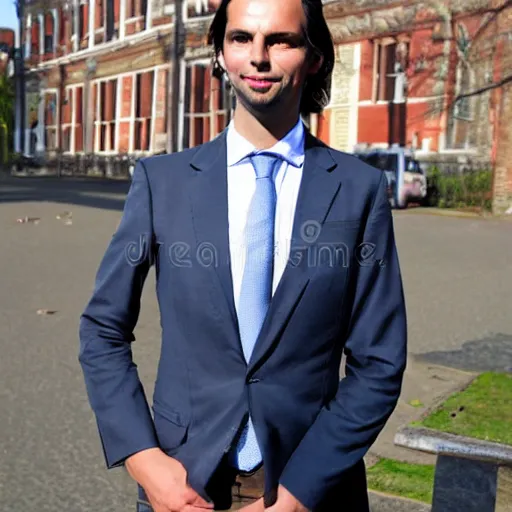 Prompt: thierry baudet stock image