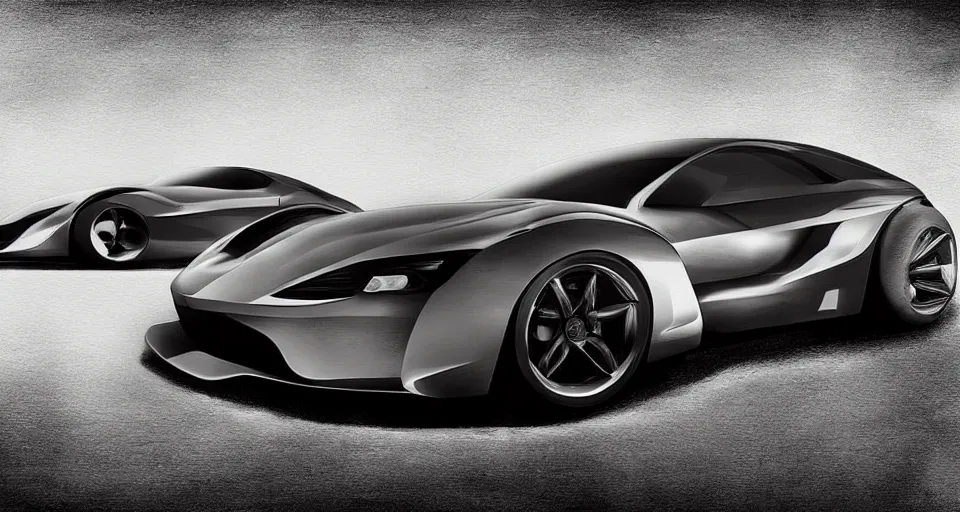 Image similar to Automotive design art, digital art,