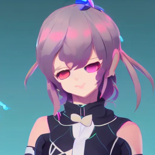 Image similar to a young girl with the appearance of pardofelis from honkai impact 3 rd, character design, 4 k