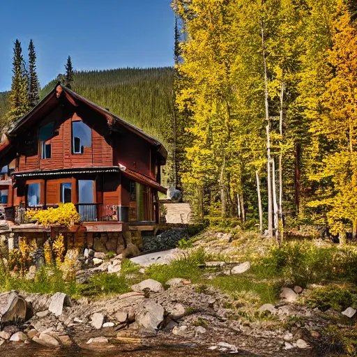 Image similar to rocky mountain house alberta, 4 k, high detail, high - resolution photograph, professional photography, ultra - detail