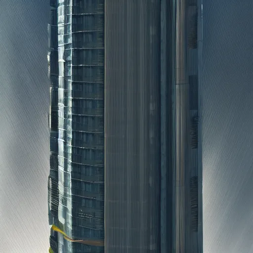 Image similar to futuristic skyscrapper, golden ratio, art canvas, award winning, masterpiece trending on artstation 8 k 1 5 0 mpx