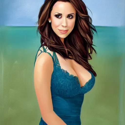 Prompt: a portret of Lacey Chabert, by Johanna, Martine