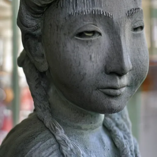 Image similar to photo of a statue by Izumi Kato