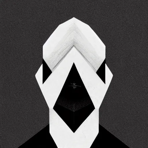 Prompt: neo - gothic white on black grainy effect conceptual figurative post - morden monumental abstract portrait made by escher and piranesi, highly conceptual figurative art, intricate detailed illustration, illustration sharp geometrical detail, vector sharp graphic, controversial poster art, polish poster art