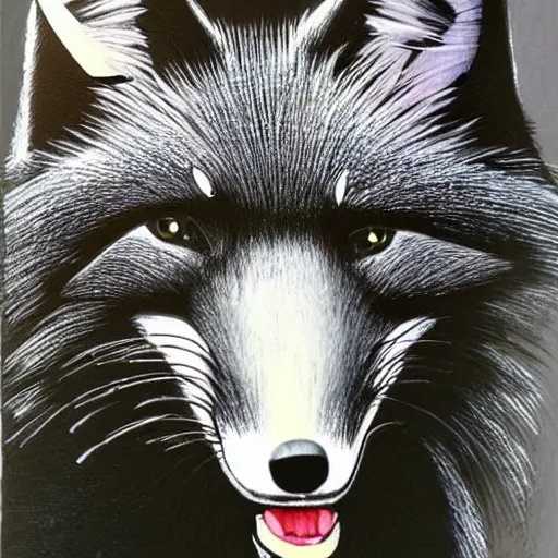 Image similar to black fox