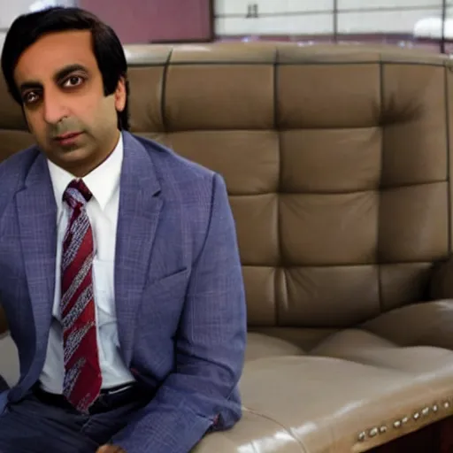 Image similar to Raj Koothrappali as Saul Goodman